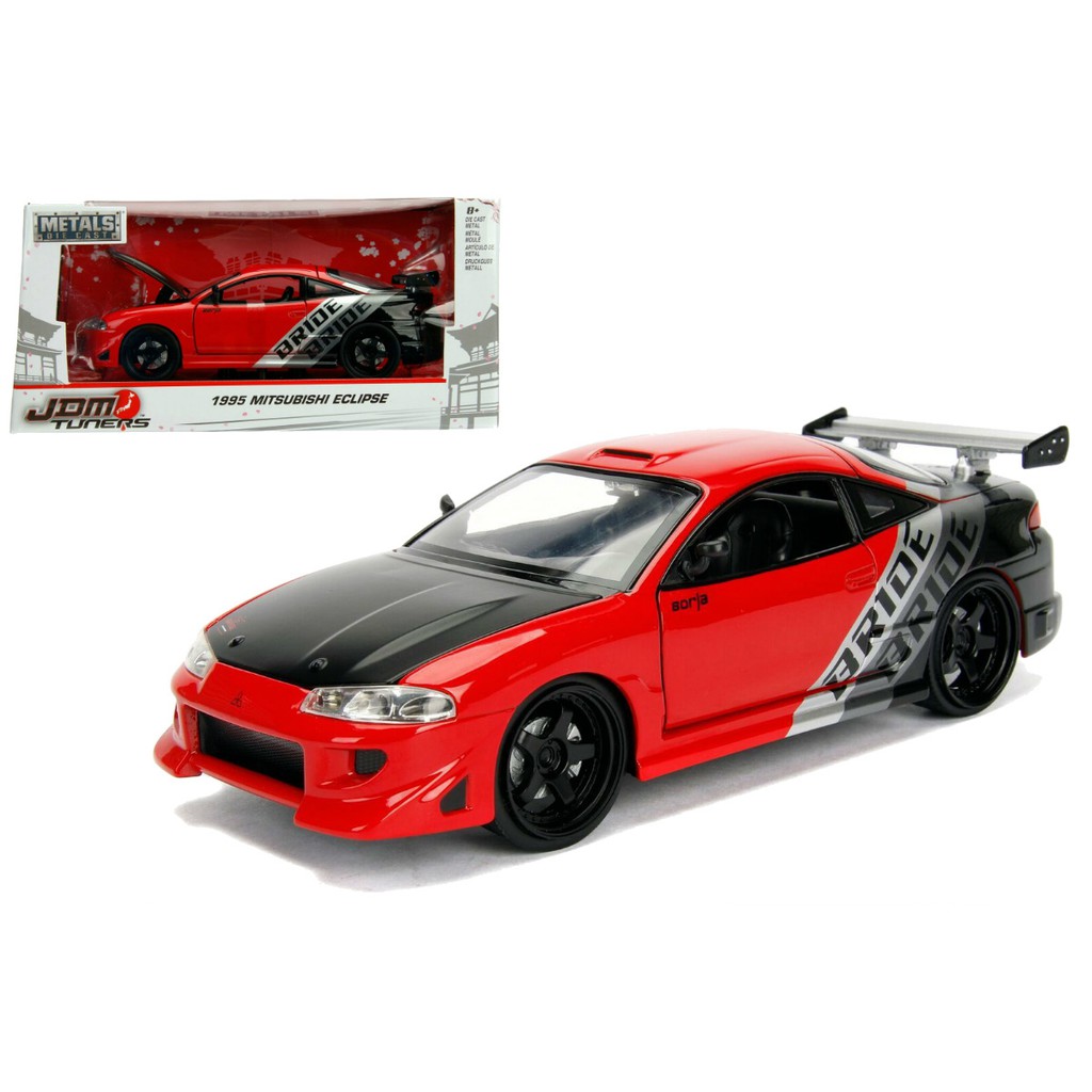 JADA JDM TUNERS 1995 MITSUBISHI ECLIPSE 1/24 DIECAST MODEL (99105