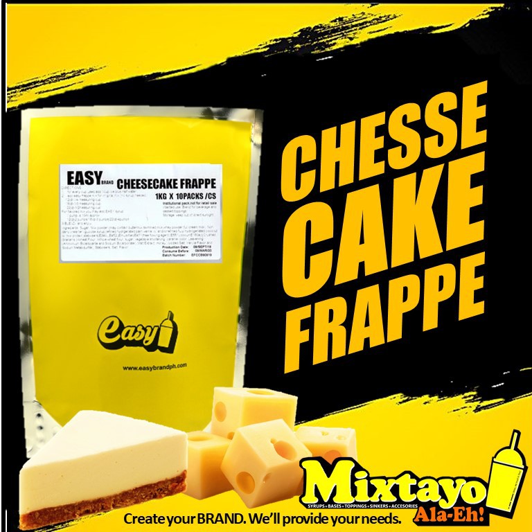 Cheesecake Powder Mix (EasyBrand for Frappe, Milktea, and Ice cream