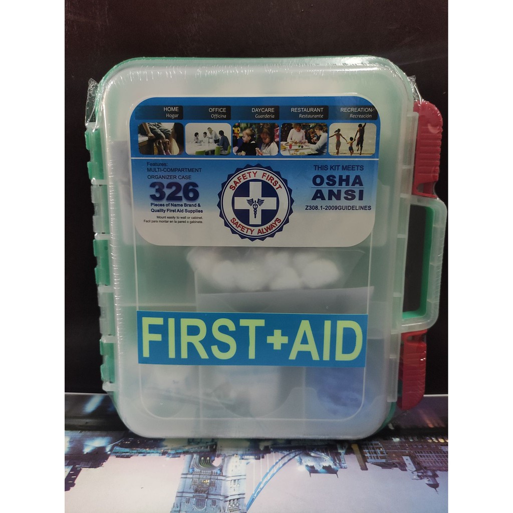 Editable Osha Ansi First Aid Kit Requirements With Co vrogue.co