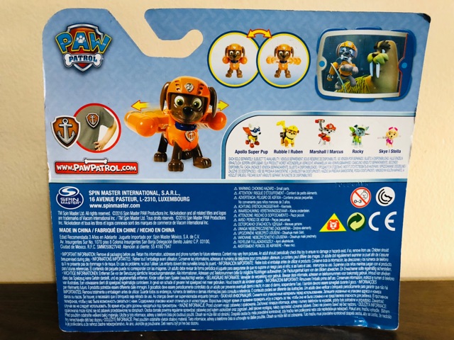 paw patrol action pack pup set