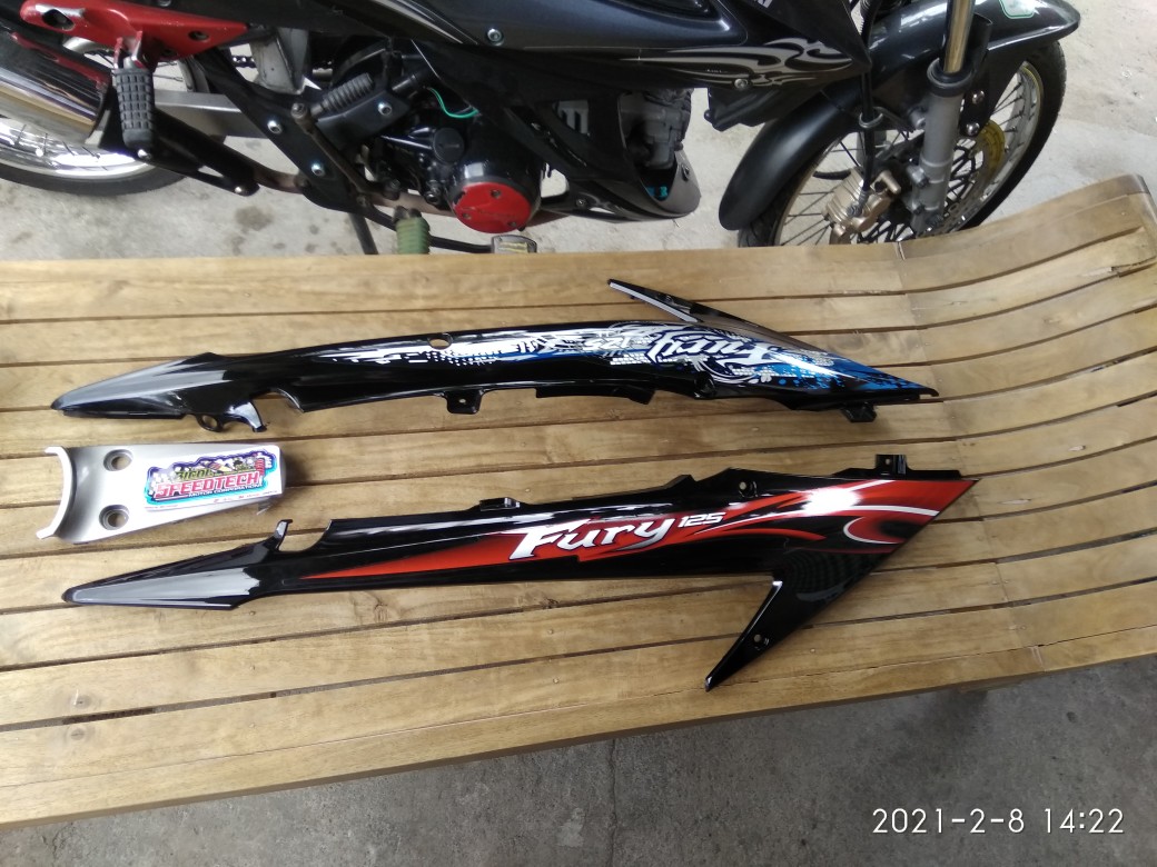 kawasaki fury 125 cover tail