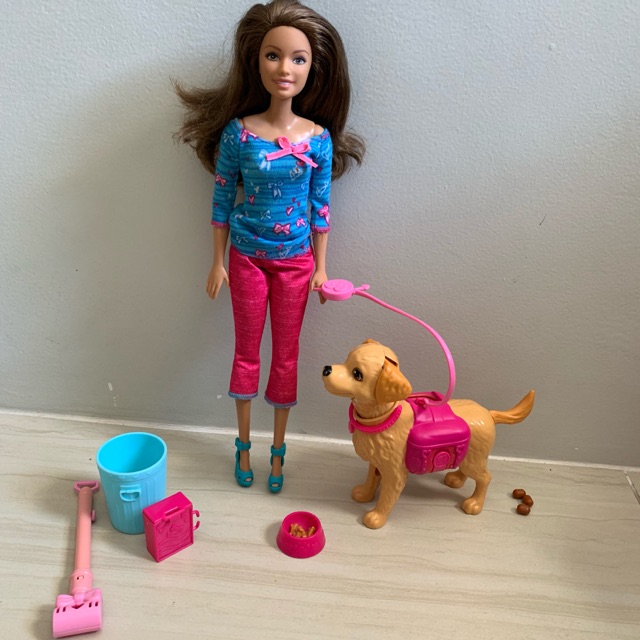 barbie potty training set