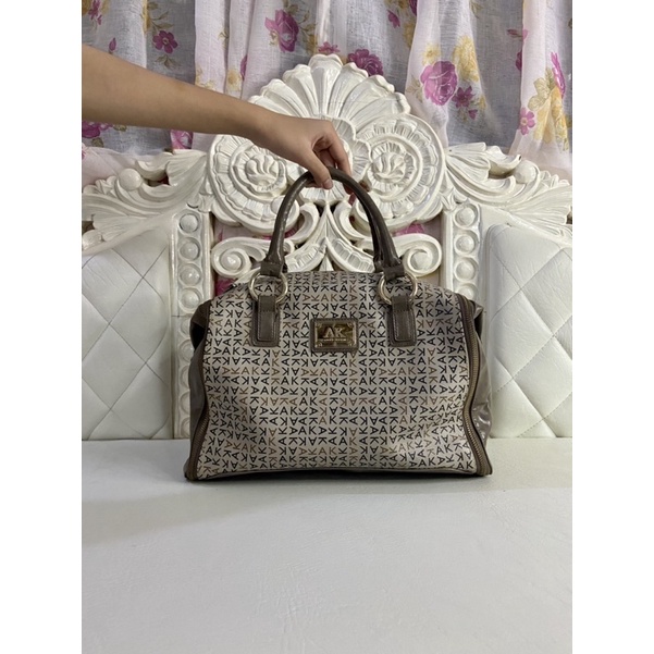 Anne Klein Overnight Bag (small duffel bag) Shopee Philippines