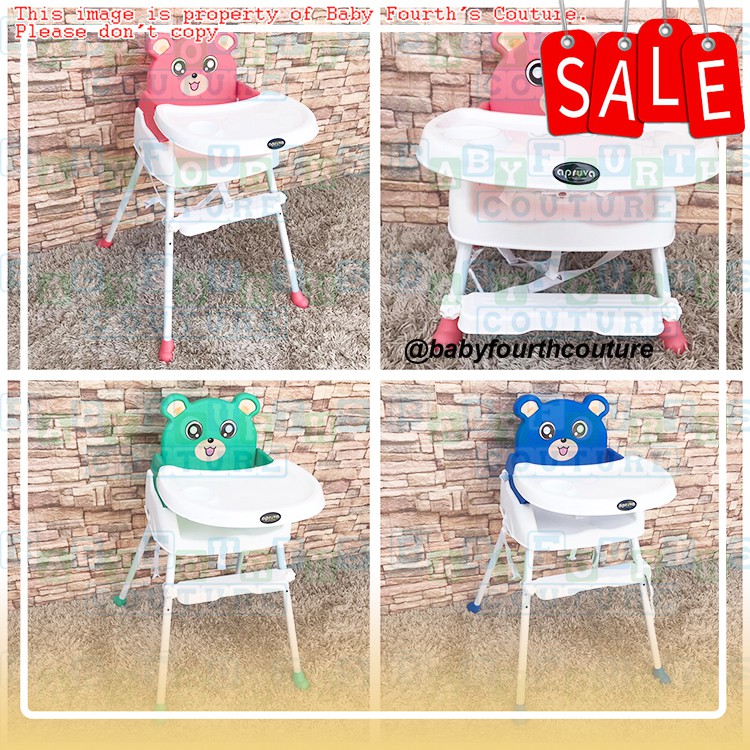 COD Apruva HC-201 4 in 1 High Chair for Baby | Shopee Philippines