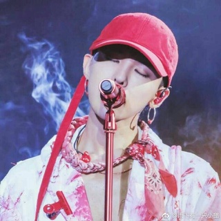 Hat female GD Quan Zhilong with the same PEACEMINUSONE letter long strap personality clip peaked ca #5