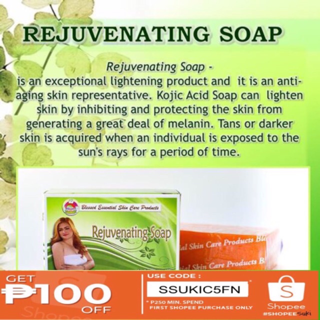 kojic rejuvenating soap