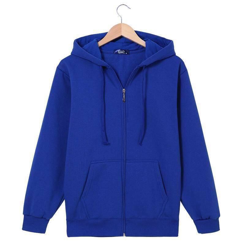 light blue jacket zip up