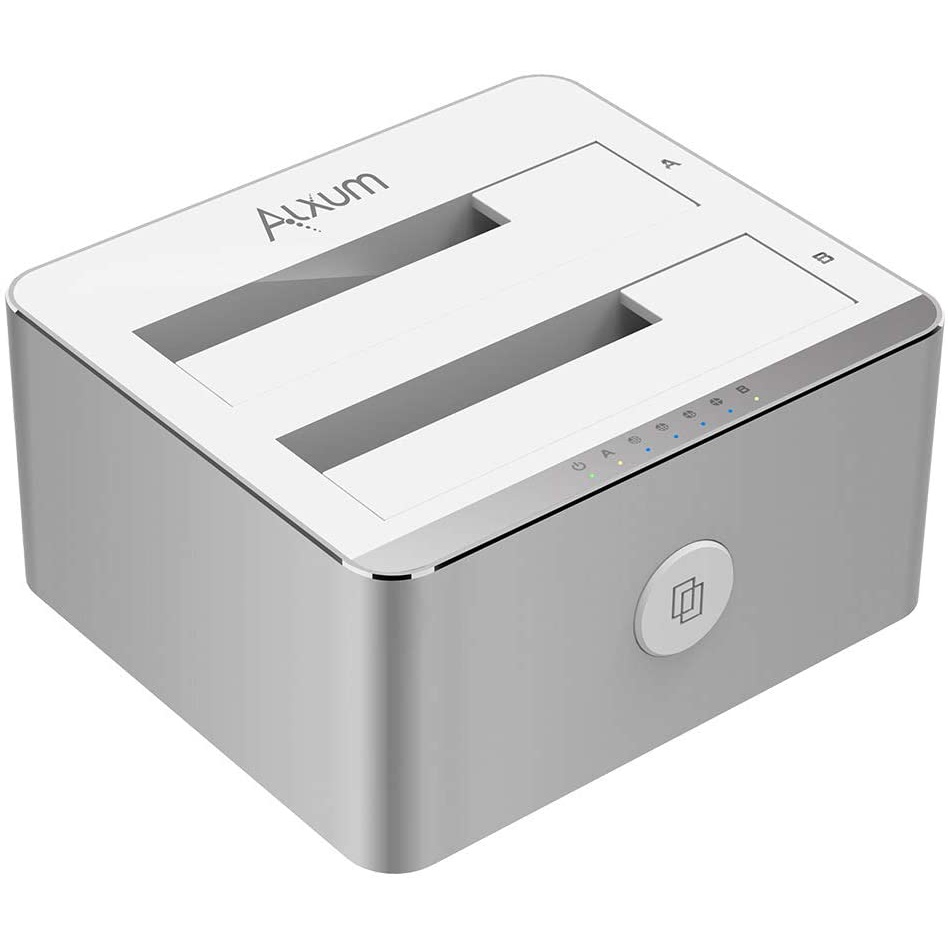 Alxum USB 3.0 to SATA Hard Drive Docking Station for 2.5 or 3.5 inches ...