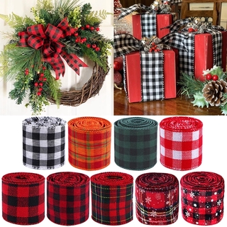 Red Tartan 6M Christmas Gift Wrap & Accessories Pack