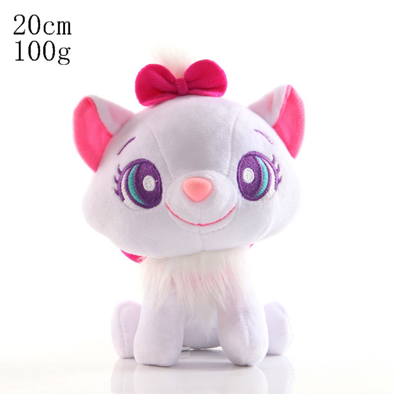 20cm 12cm Disney Marie Cat Plush Toy Cute The Aristocats Cat Stuffed ...