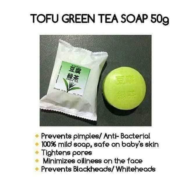 Tofu Green Tea soap (Thailand) Shopee Philippines