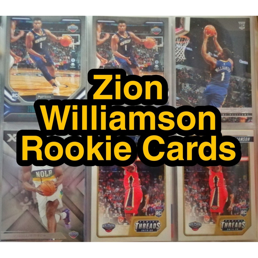 Zion Williamson NBA Rookie Card (RC)(Check Variation)(Instant