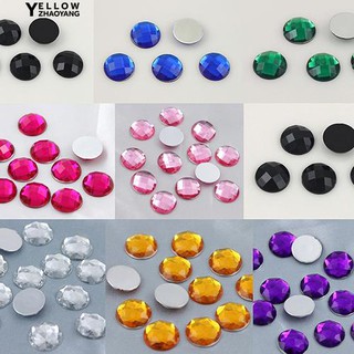 flat back acrylic beads