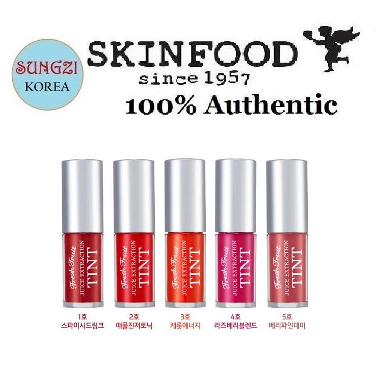 Skinfood Fresh Fruit Juice Extraction Tint 3 5g Korean Cosmetics Shopee Philippines