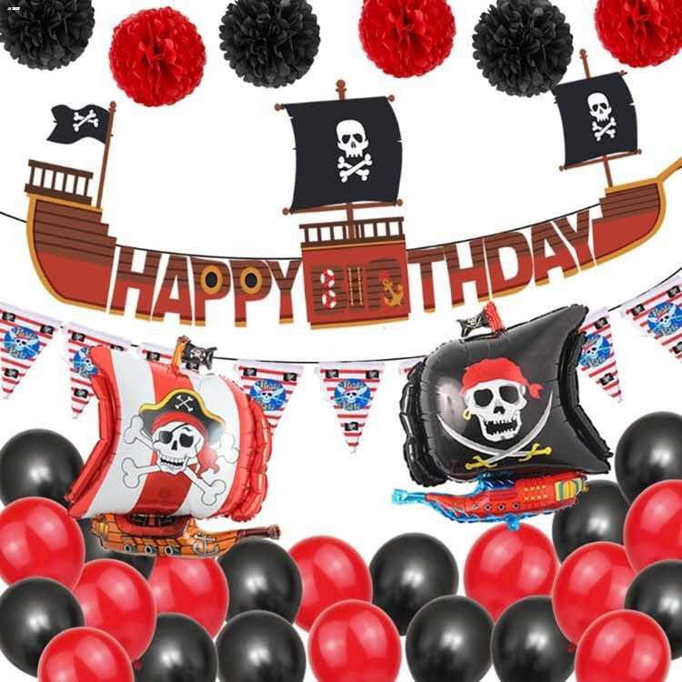 Letter Balloon 27 Inches Ins One Piece Theme Pirate Ship Modelling Birthday Party Decorations Alu Shopee Philippines