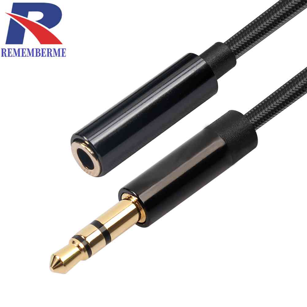 3.5mm Port Audio Extension Cord Jack Male to Female Headphone Cable ...