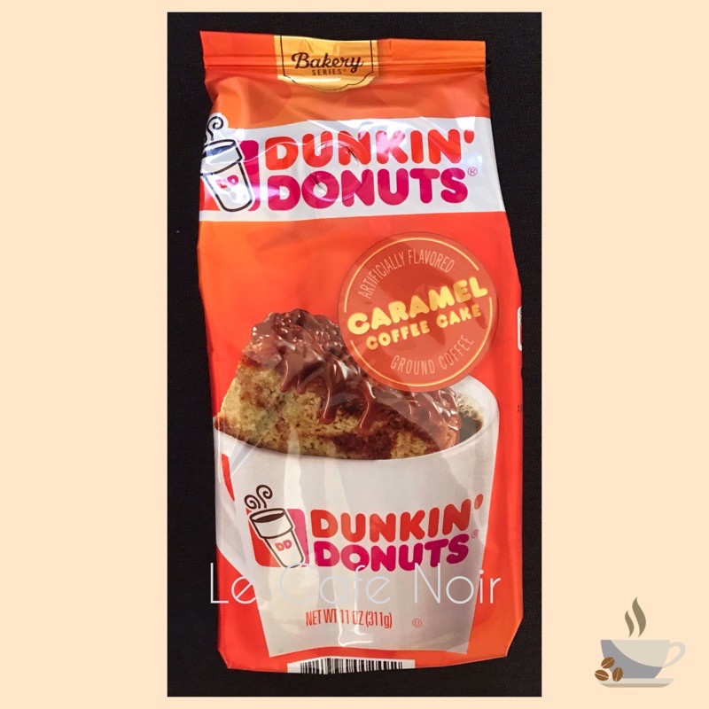 Dunkin Donuts Caramel Coffee Cake Flavored Ground Coffee Best Before July 4 2021 Shopee Philippines