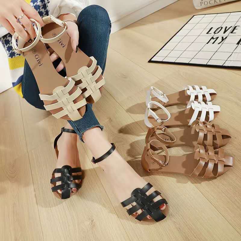 korean flat sandals