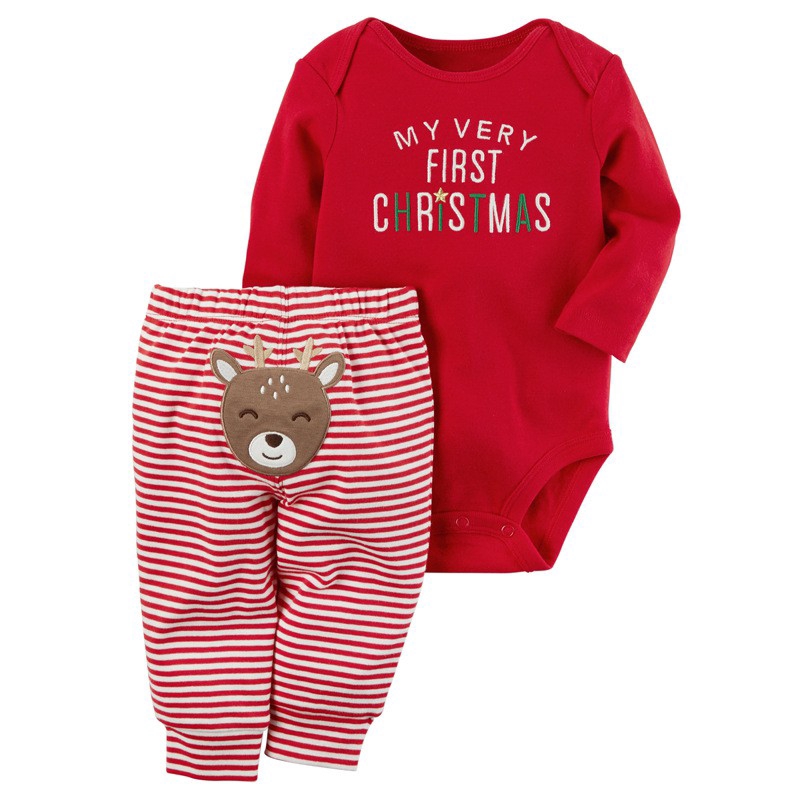 my first christmas baby clothes