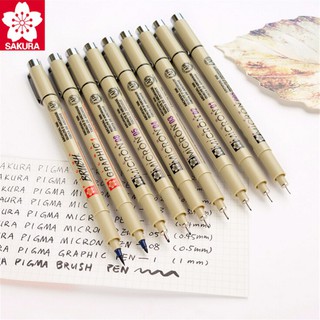 *Ready Stock COD* SAKURA Pigma Micron Drawing Pens Markers Pen Sketch Marker Made In Japan