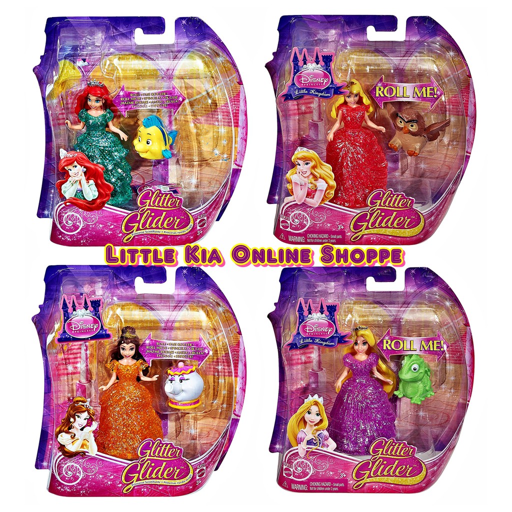 disney princess glitter glider dolls
