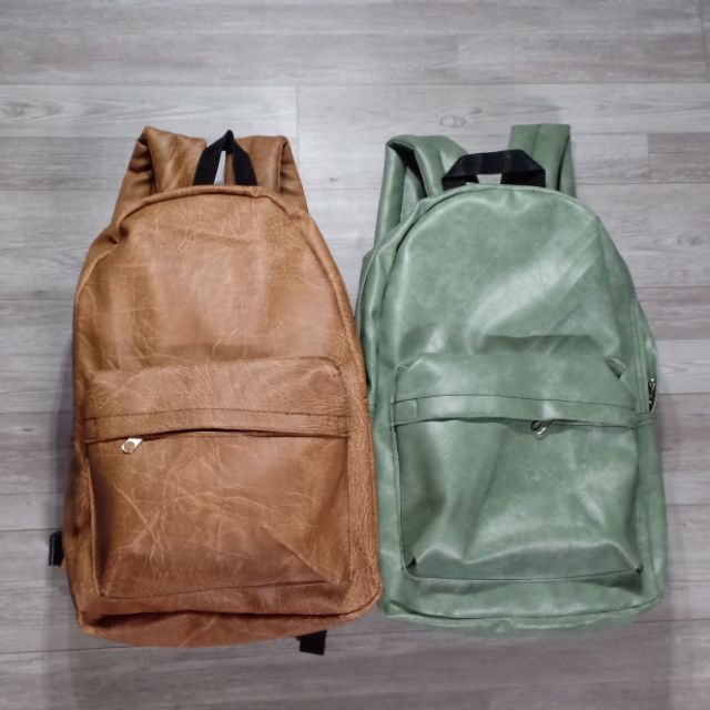 Authentic Leather Backpack Bag Legit from Dubai Shopee Philippines