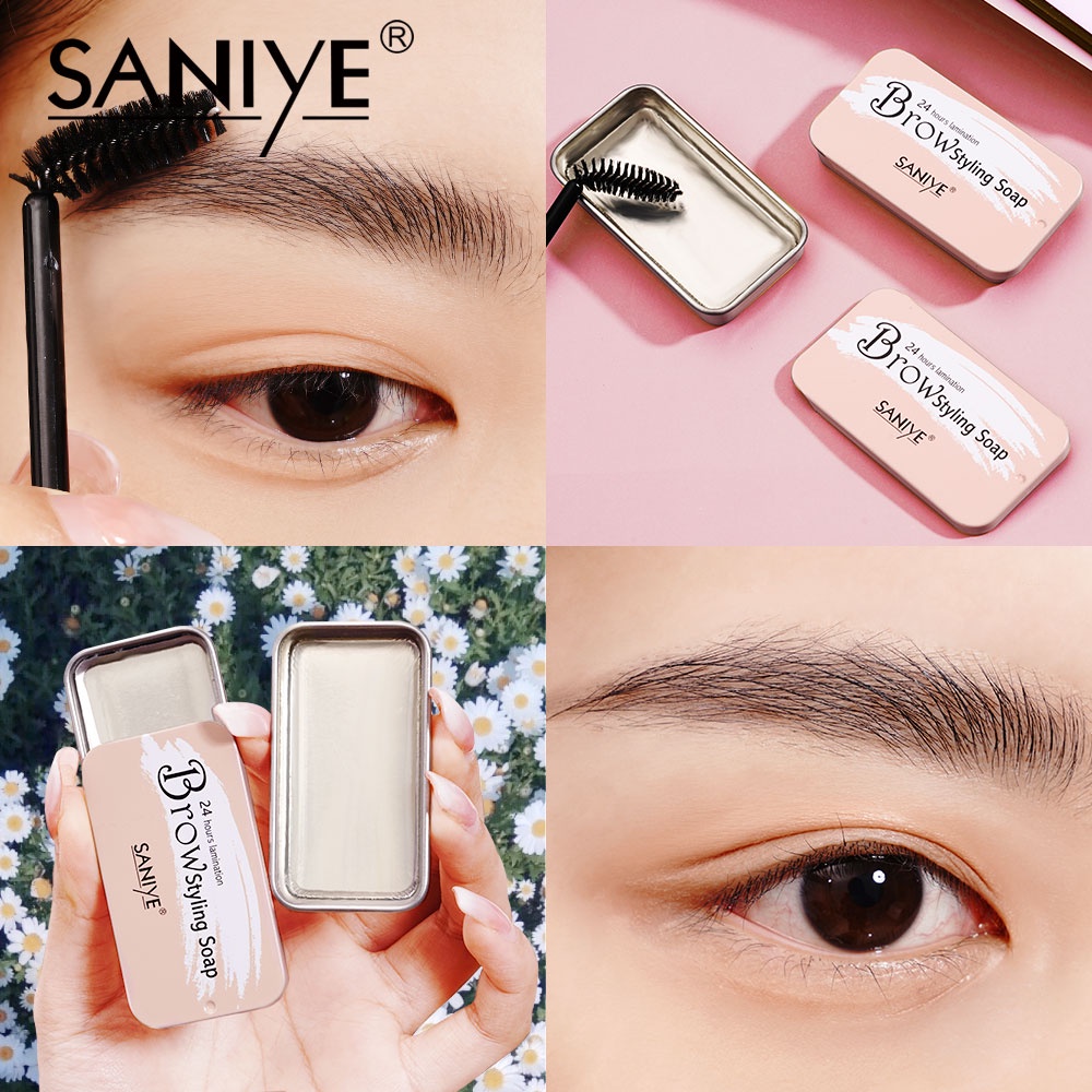 【SANIYE】 Eyebrow Soap Eyebrow styling glue/cream Lasting Waterproof