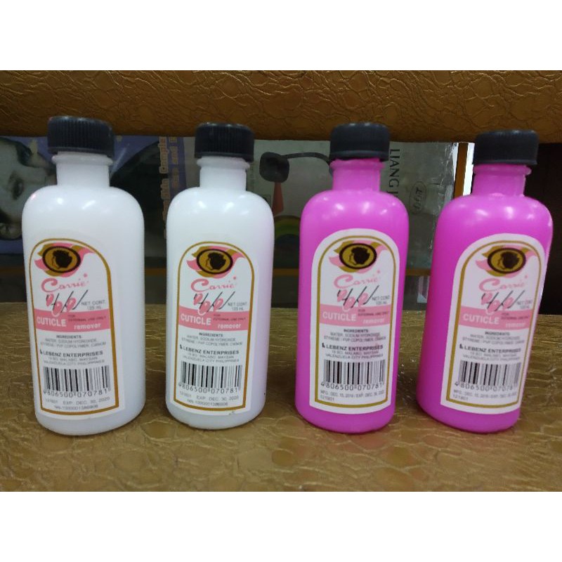 Carrie Cuticle Remover 125ml (2pcs) | Shopee Philippines