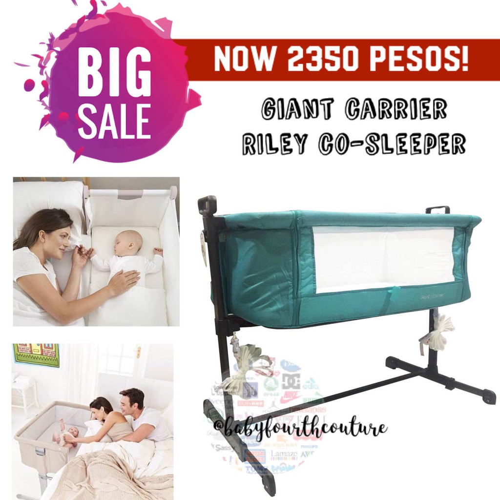giant carrier co sleeper crib