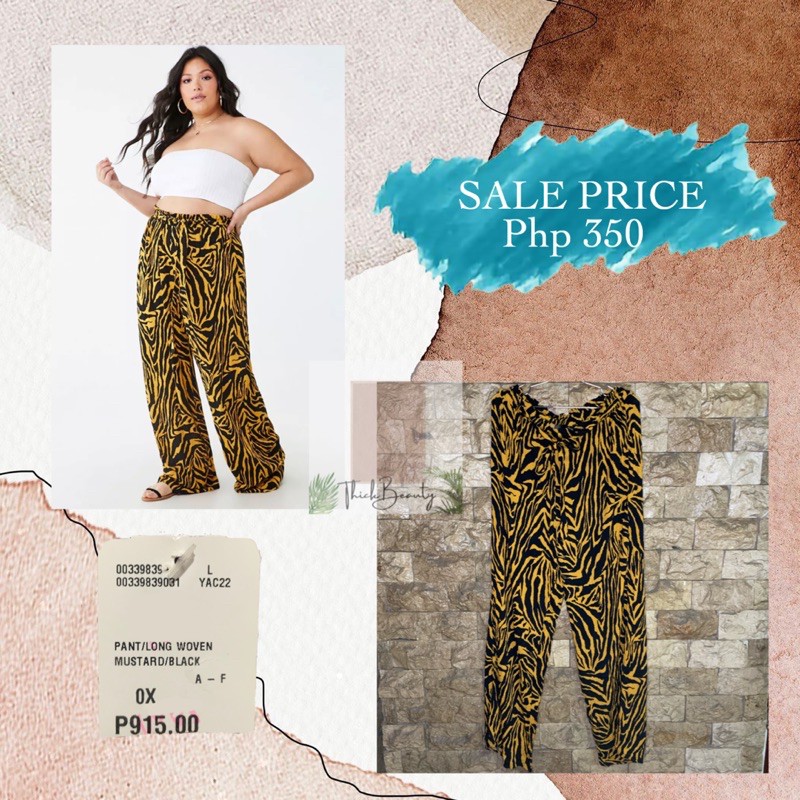 plus size mustard pants