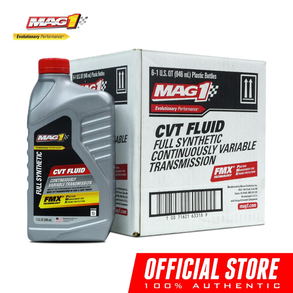 MAG 1 Full Synthetic Continuously Variable Transmission Fluid 1qt , 1