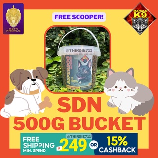 500g SDN TRIAL PACK Bucket - Super Dog Nutrition superdog dog food 500g