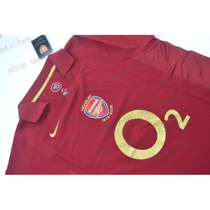 arsenal 2006 jersey