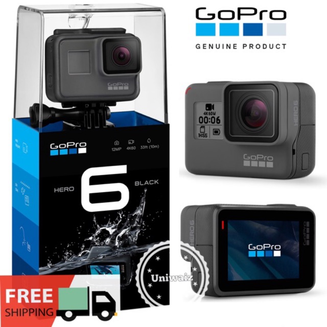 Cod Gopro Hero 6 Black Edition Original Brandnew Shopee Philippines