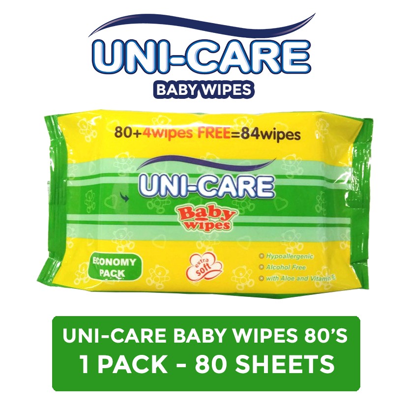 Baby Wipes 80's pack of 1 Shopee Philippines