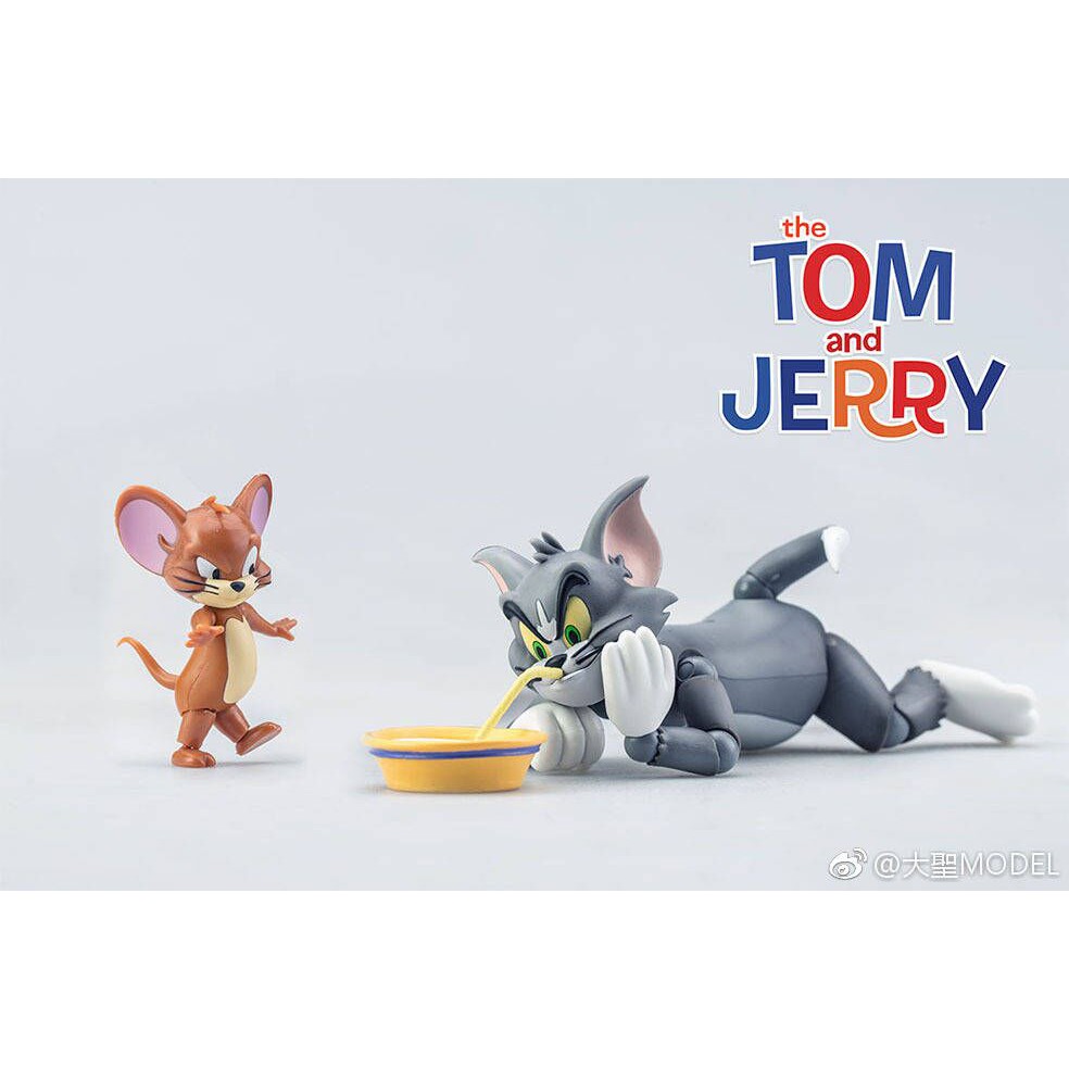 New DaSheng Model Tom and Jerry 1:12 Action Figure Toy instock 