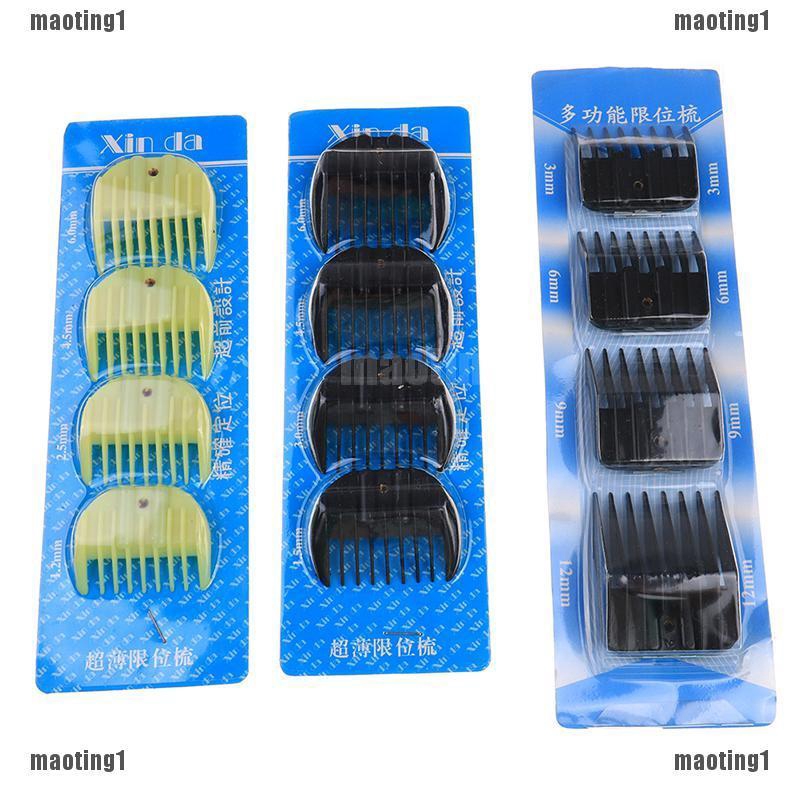 attachment comb sizes