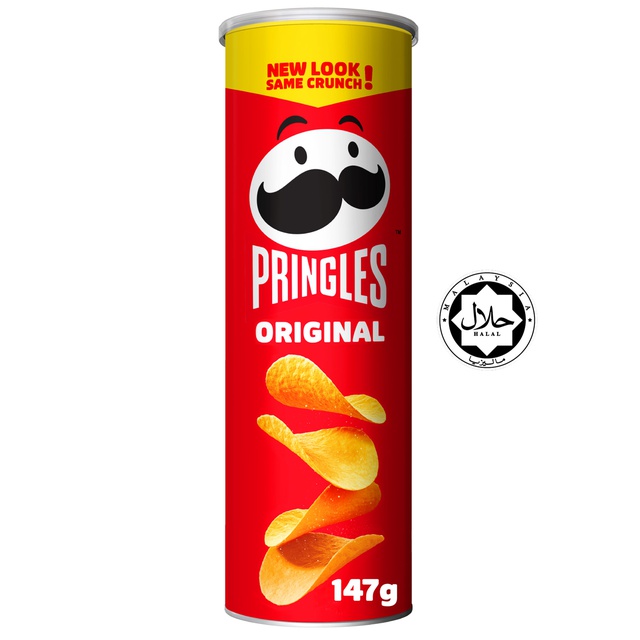 Pringles Original Flavor Potato Crisp Chips Snack 147g Shopee Philippines.