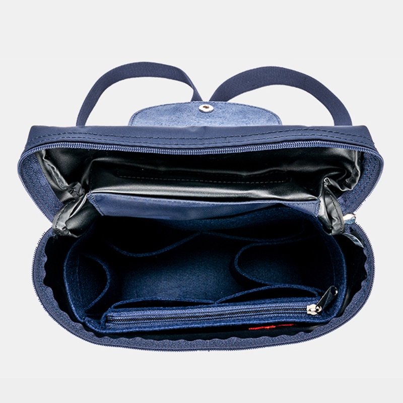 For Longchamp LE PLIAGE Backpack Felt Insert Organizer Women and Men Travel Rucksack Shapers