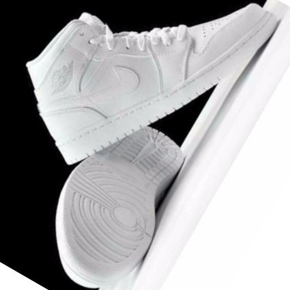 nike high cut white