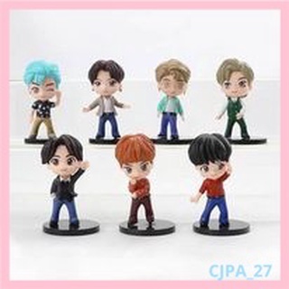 Chutoral Kpop BTS Standing Figure Map of The Soul 7 Acrylic Desk Stand Miniature Action Figure for Home Office Decor 21 cm 