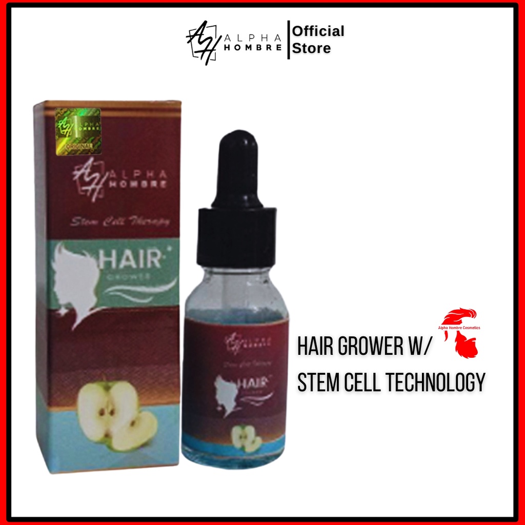 Hair Grower Stem Cell Therapy Alpha Hombre with Organic Ingredients ...