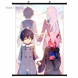 Darling In The Franxx Zero Two And Hiro Poster Wall Decoration Shopee Philippines