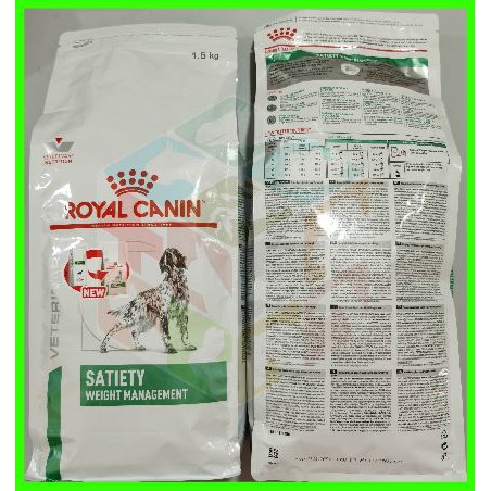 Royal Canin Satiety Dog Canine 1 5kg Dry Shopee Philippines