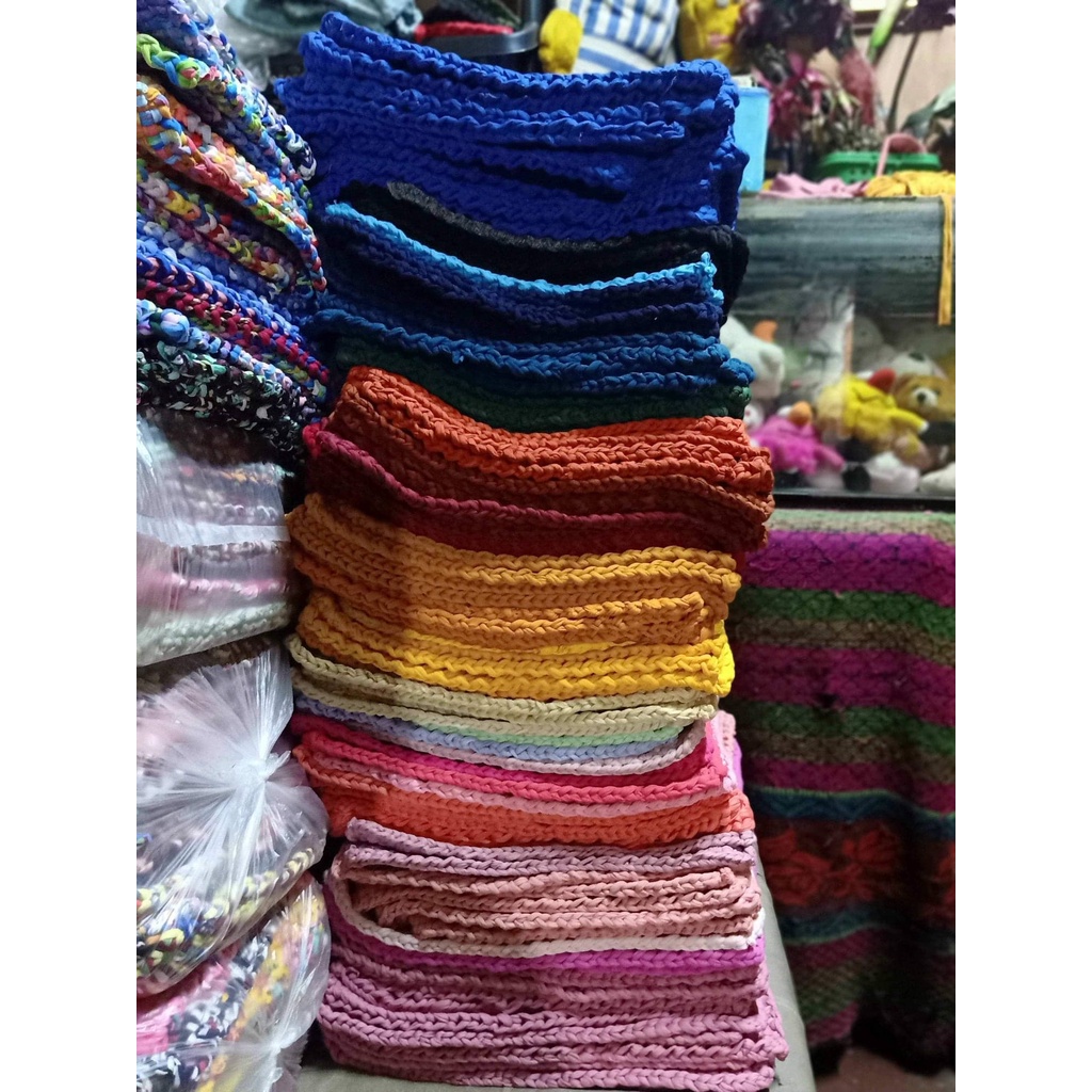 BRAIDED DOORMAT/RUGS/FOOTRUGS/BASAHAN(PLAIN COLOR) | Shopee Philippines