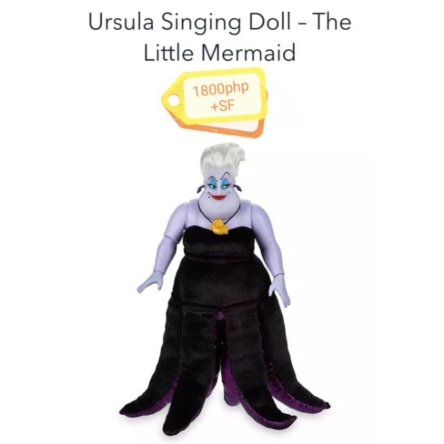 ursula singing doll