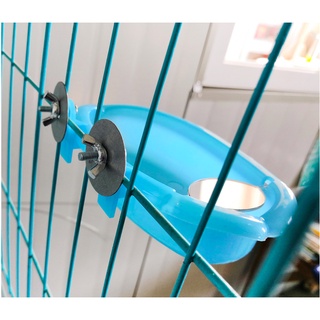 Bird hanging bathtub cage bathroom #8