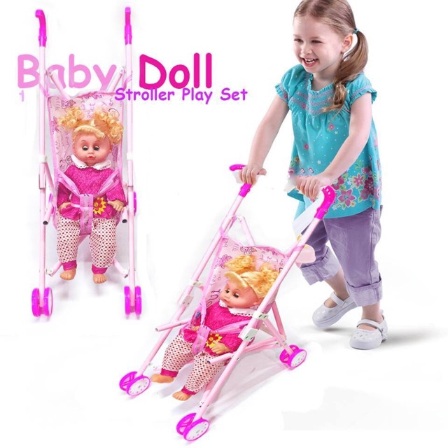 baby alive stroller set