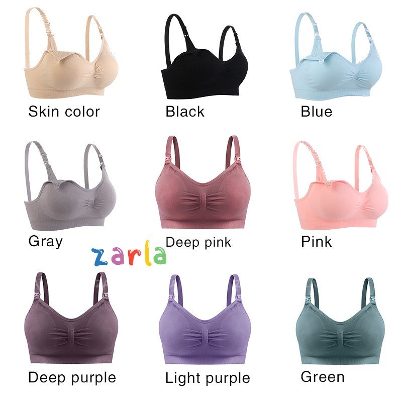 Cotton Maternity Bra Non Wire Breastfeed Nursing Bra For Breastfeeding