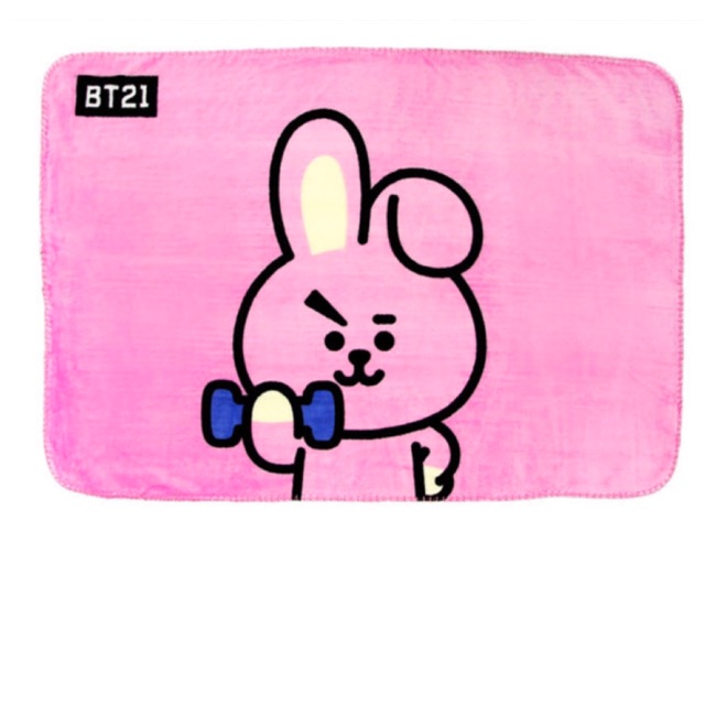 Official Bt21 Cooky Flannel Blanket Shopee Philippines